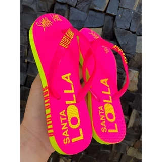 Kit c/12 pares chinelo sandália SUMMER VIBES NEON revenda barato direto de fábrica