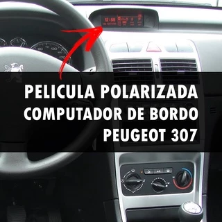 Película Polarizadora Computador De Bordo Peugeot 307