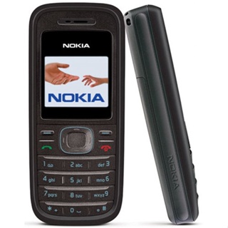 Nokia 1208 Original De 1,5 Polegadas 700mAh Telefone Celular 4MB Frete Grátis De Alta Qualidade