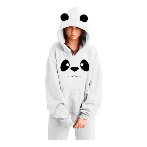 Moletom Panda - Urso Blusa Casaco Kawaii Desenho