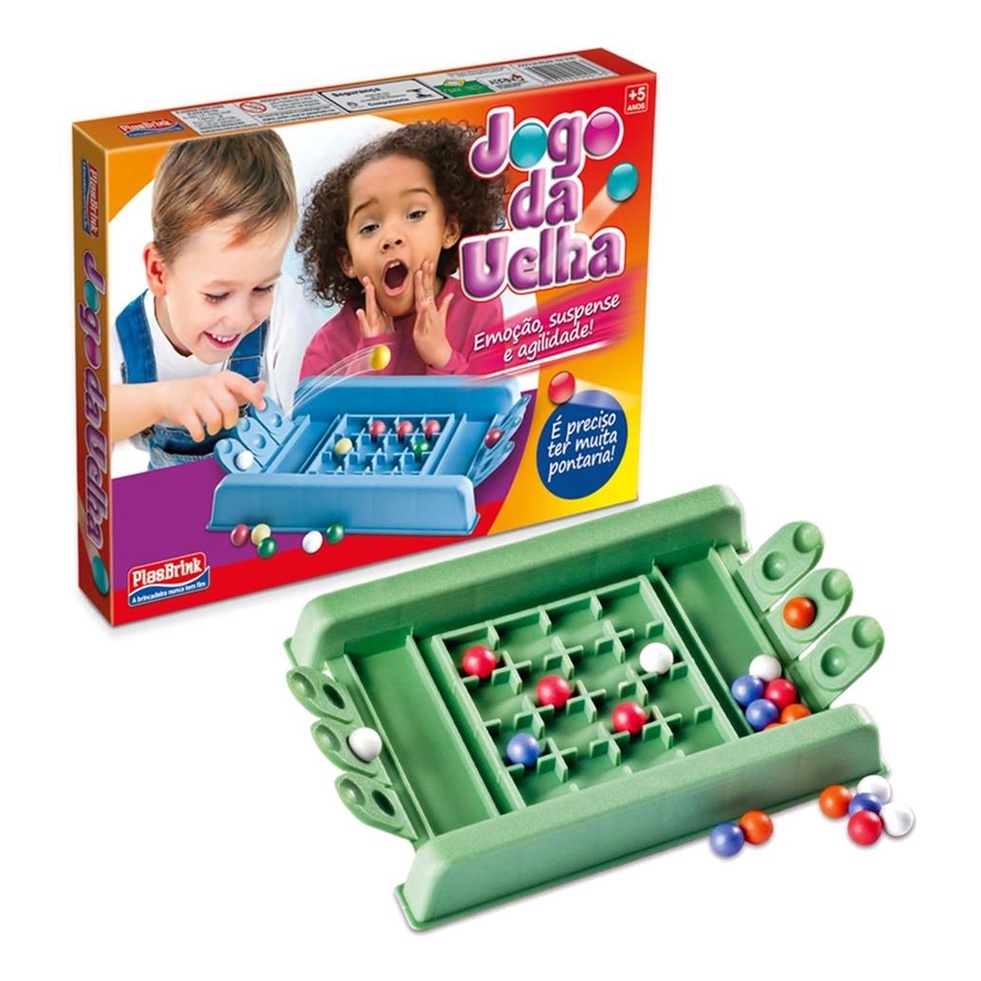 Jogo da Velha Caixa: o clássico jogo de raciocínio lógico - Maninho  Brinquedos - Casa do Brinquedo® Melhores Preços e Entrega Rápida