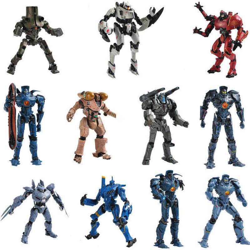 Pacific Rim NECA 7 Polegadas Mecha Gipsy Danger Crimson Typhoon Striker ...