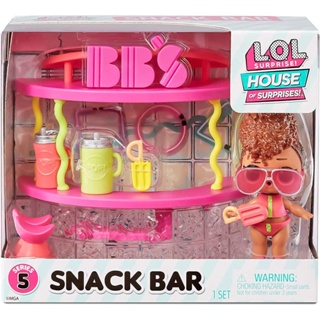 Boneca LOL Suprise Furniture Snack Bar Playset - Rip Tide