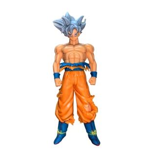 Boneco do Dragon Ball z Goku SSJ Preto Brinquedo de Coleção 17 cm Pvc  Colecionador