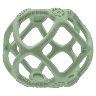 Mordedor Bola Em Silicone Verde Flexivel Supermacio Com Texturas 15638 - Buba