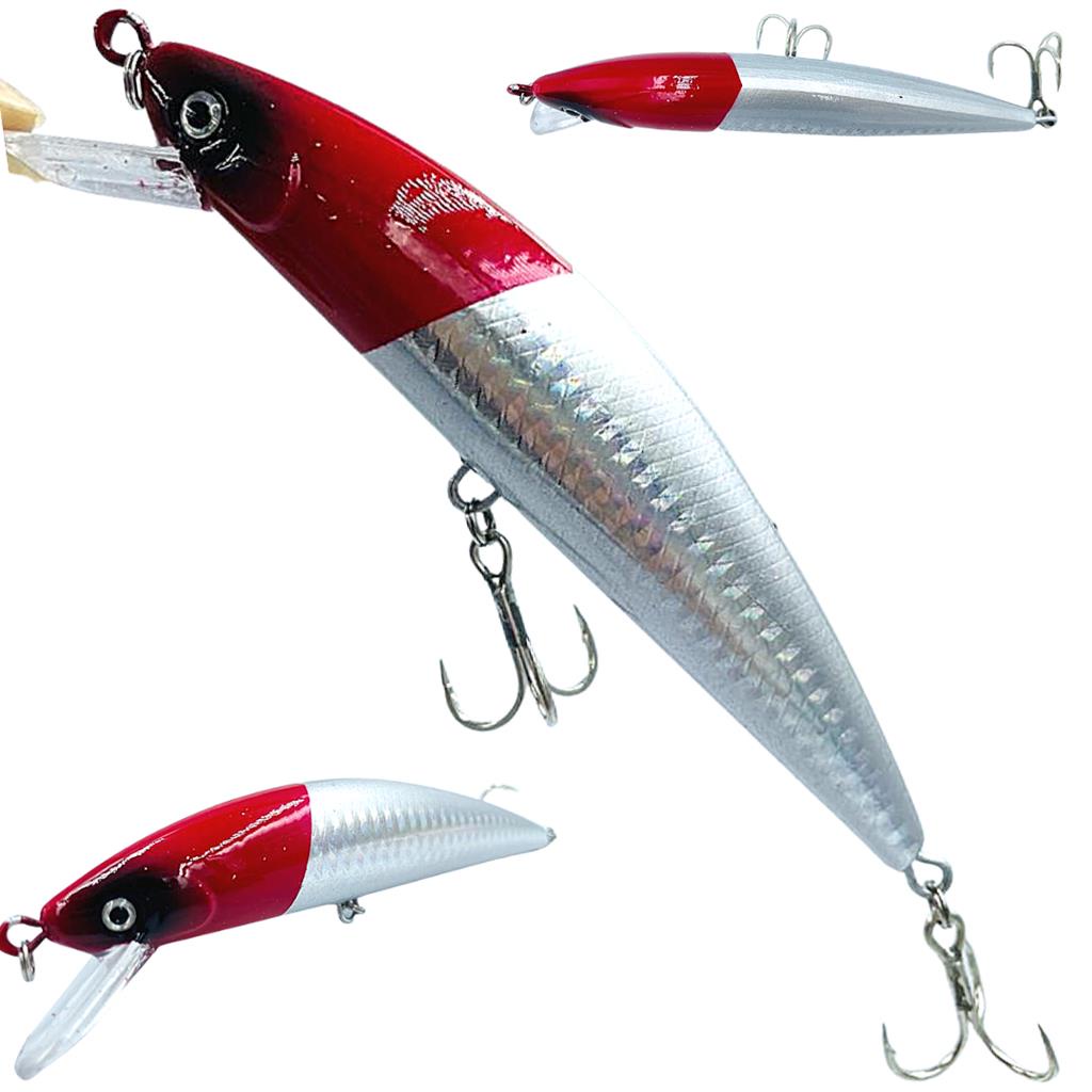 Isca Artificial 12cm 39g Robalo Corvina Tucunare Traira Dourado Espada ...