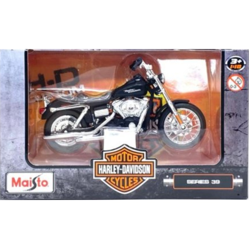 Miniatura Harley Davidson Serie 39 Maisto 1/18 Vários Modelos