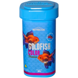 Ração Para Peixes Alimento Nutricon Goldfish Color 80gr