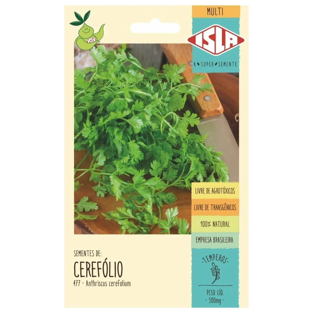 Sementes de cerefólio [Cerefolho] ISLA | Shopee Brasil