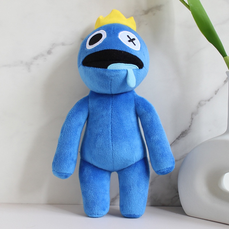 30cm Ro-blox Rainbow Friends Plush Toy Cartoon Personagem do jogo de desenho  animado Doll Kawaii Blue Monsters Soft Stuffed Animal Brinquedos para fãs  infantis