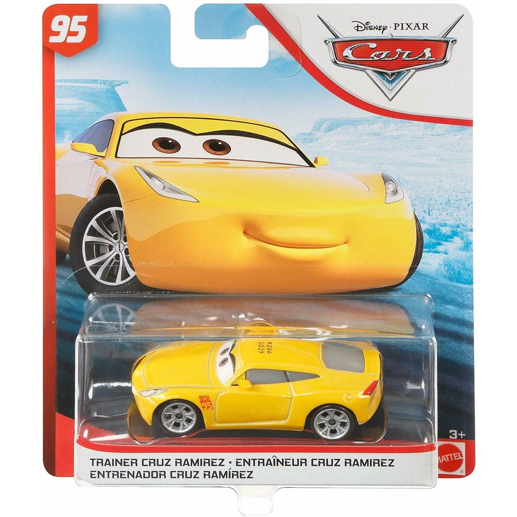 Disney Cars 3 Cruz Ramirez Treinadora Mattel