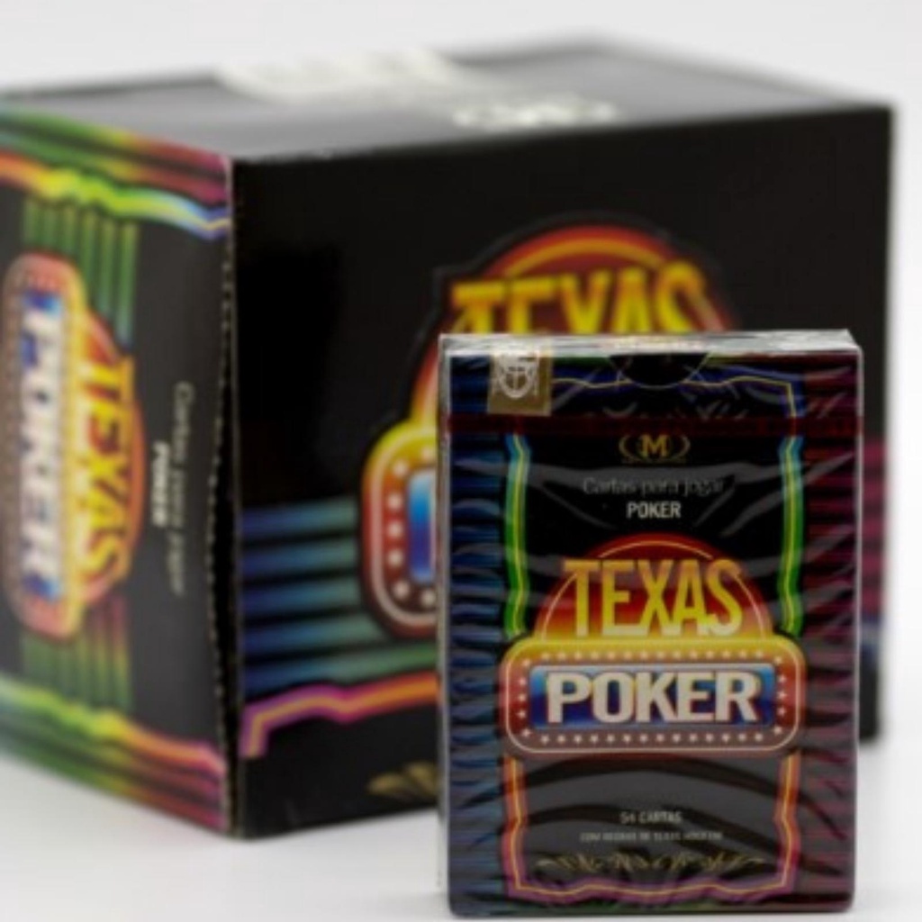 Jogo de Cartas Baralho Texas Poker - Mini71 na Web
