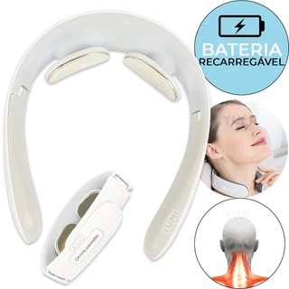 Tens Portátil Fisioterapia Recarregável Dor Cabeça Pescoço Ombro Alivio Dor Original