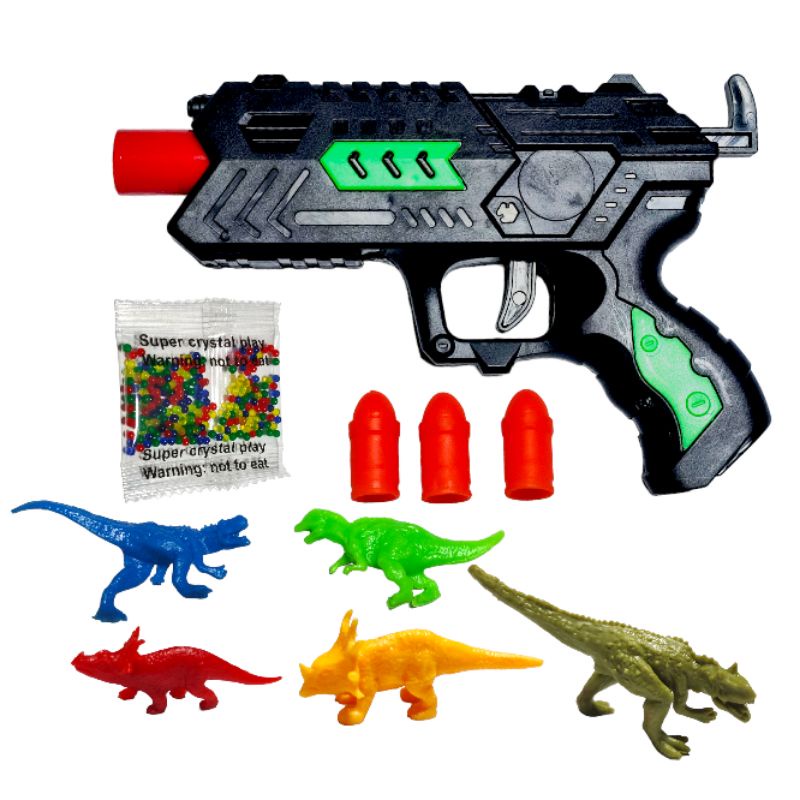 Atirar Dinossauro Jogo - Bullet Launcher Cannon Dinosaur Toy