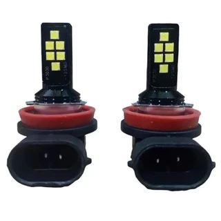 Par Ultra Lâmpada led bulbs super branca H8/H11 6000K