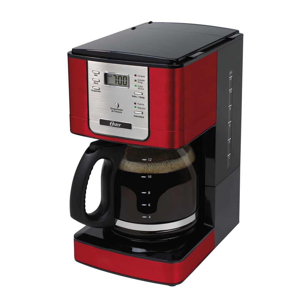 Cafeteira Oster Flavor Programável 12 Xícaras Vermelha BVSTDC4401RD - 110V