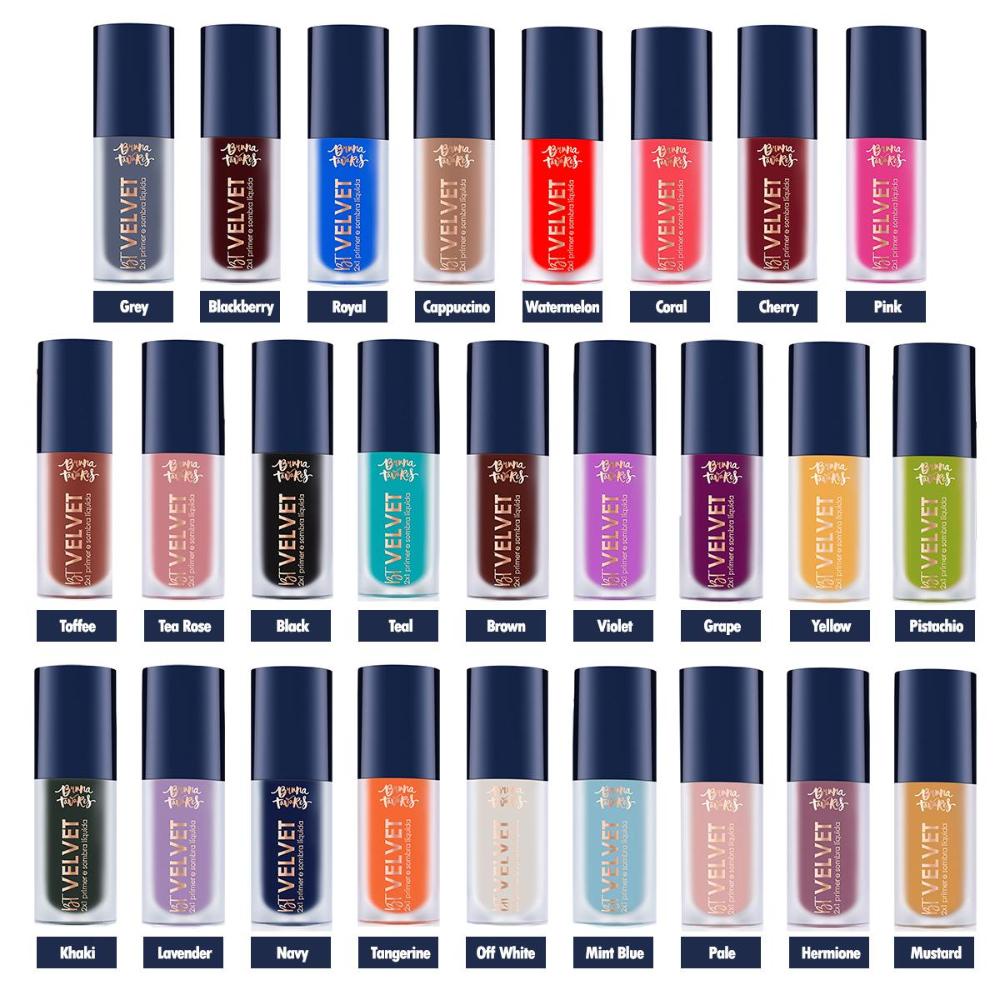 Kit Completo 26 Cores BT Velvet Bruna Tavares 6ml