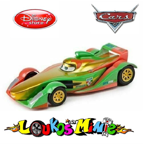 Disney Store Cars Rip Clutchgoneski Aprox.11 metalic | Shopee Brasil