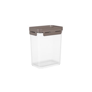 Pote Hermético Coza Flap 900 ml - 12,5 x 8,7 x 15,7 cm Warm Gray