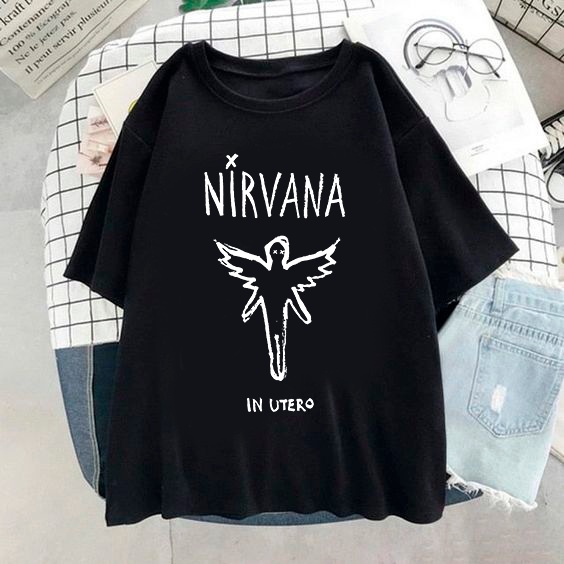 Camiseta nirvana in utero aesthetics Grunge | Shopee Brasil
