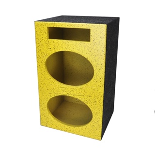 CAIXA BOB VERTICAL COM PORTA COPO ALTO FALANTE DE 6X9 POLEGADAS PLACA MP3  (L: 30 X A: 47 X P: 27)