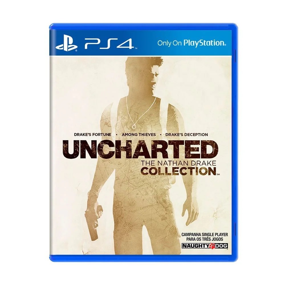 Uncharted The Nathan Drake Collection Ps4 - Mídia Física Original