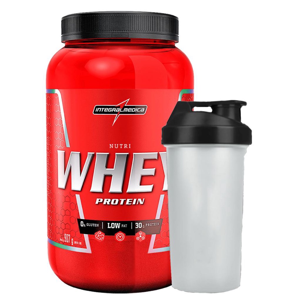 Nutri Whey Isolado Concentrado Protein + Coqueteleira – Integralmedica