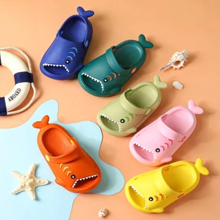 Chinelo Sandália Bebê Baby Shark Infantil Tubarão Confortável