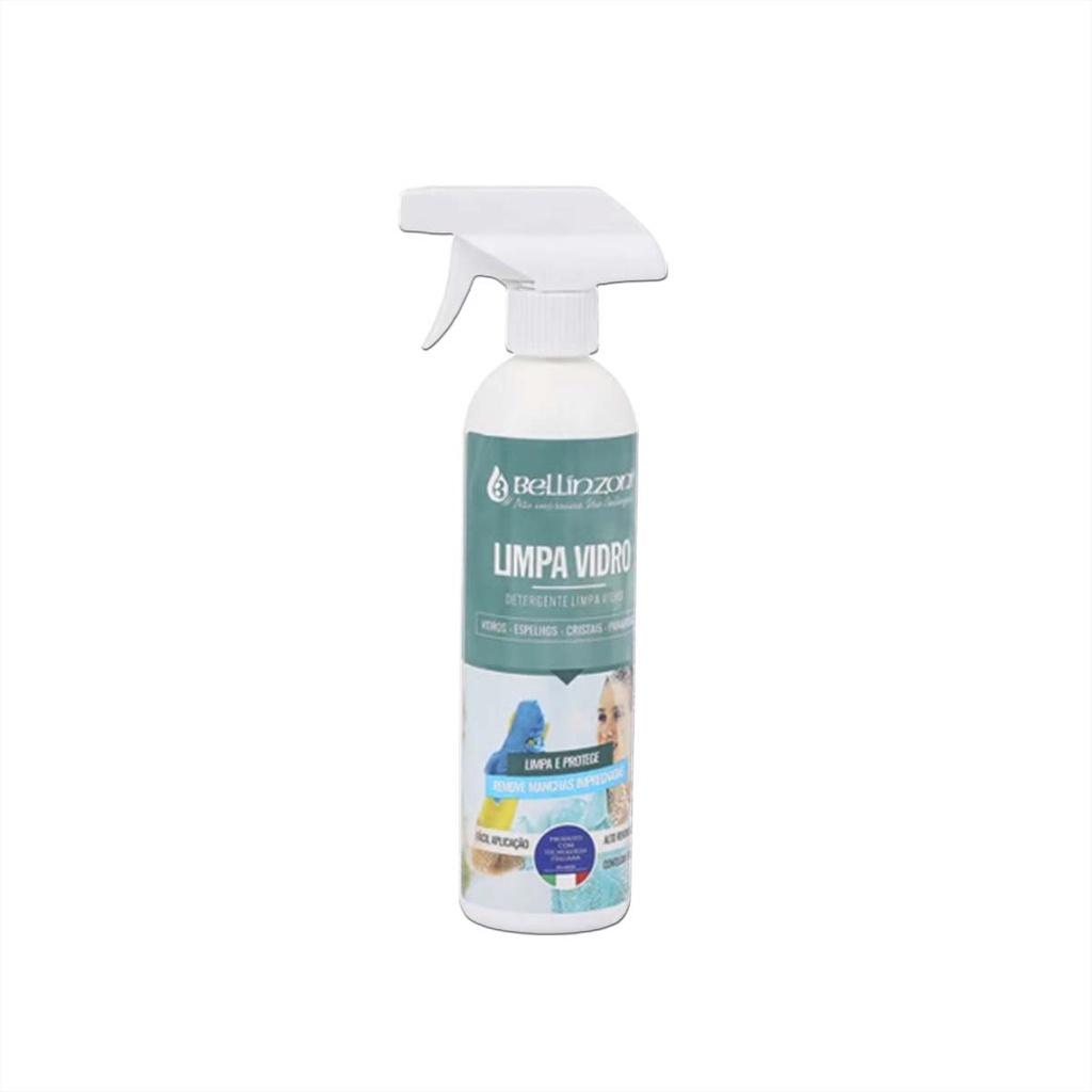 Limpa Vidros - Detergente limpa vidro - Bellinzoni - 500ml | Shopee Brasil