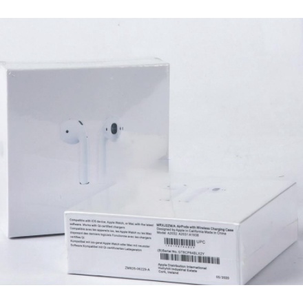 Fone de ouvido Sem Fio Bluetooth Airpods 2 Para iphone 14 Plus 13 12 11 Pro Max Com número de série