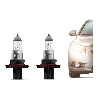 Par Lampada Farol H13 55/60w Halogena Original Nissan Sentra