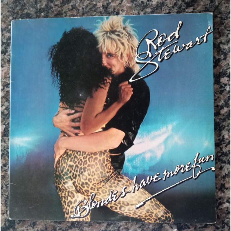 Lpvinil Rod Stewart Blondes Have More Fun Original Shopee Brasil