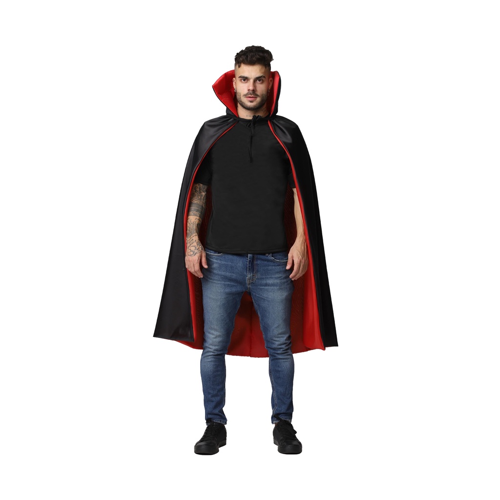 Compre Fantasia masculina de vampiro para halloween, capa com capa para  adulto, morcego sangrento, festa engraçada de cosplay