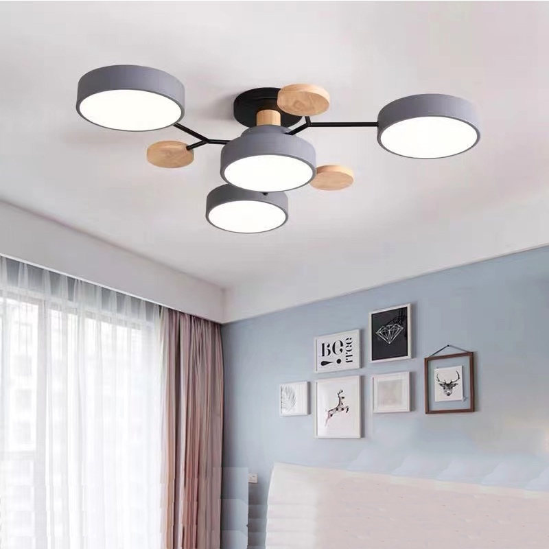 Luminária De Teto Macaron LumináRia Teto Estética Para Casa Abajur Quarto Luminária De Teto Led Iluminaria De Teto Criativos