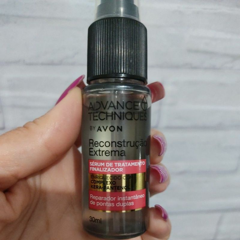 reparador de pontas reconstrução extrema Avon | Shopee Brasil