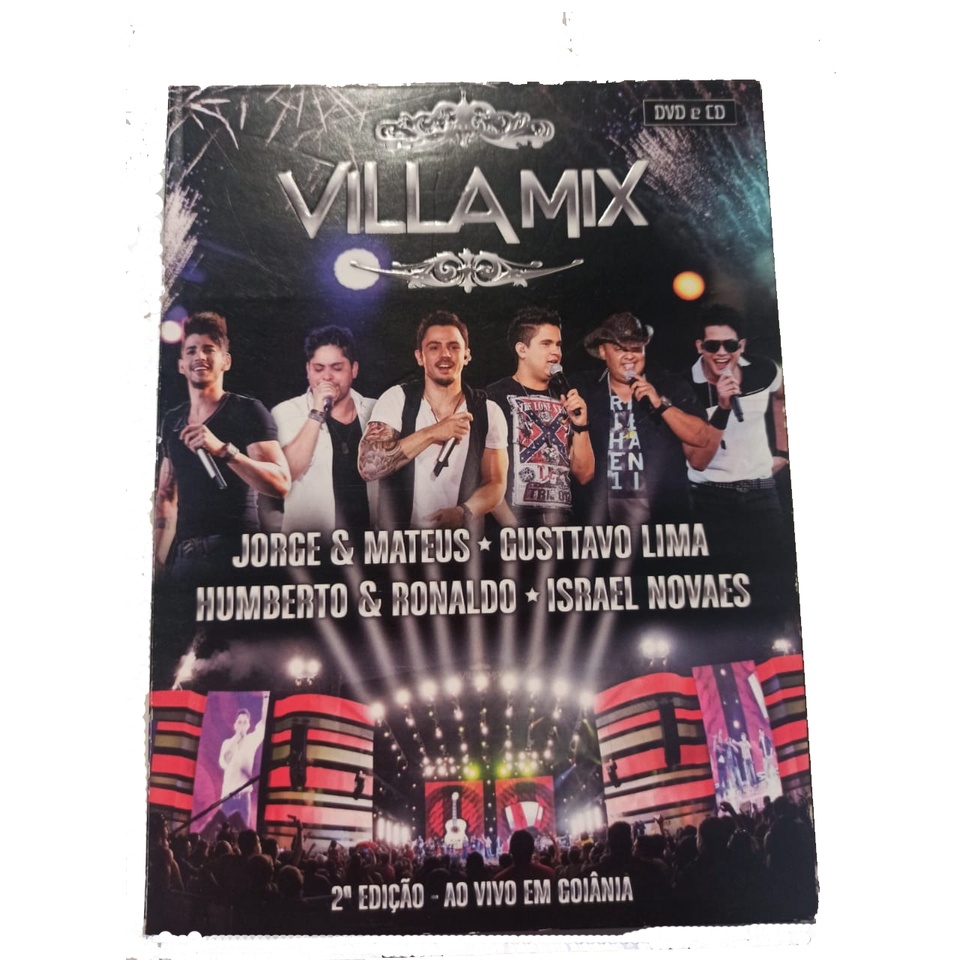 DVD Villa Mix 2ª edição | Shopee Brasil 