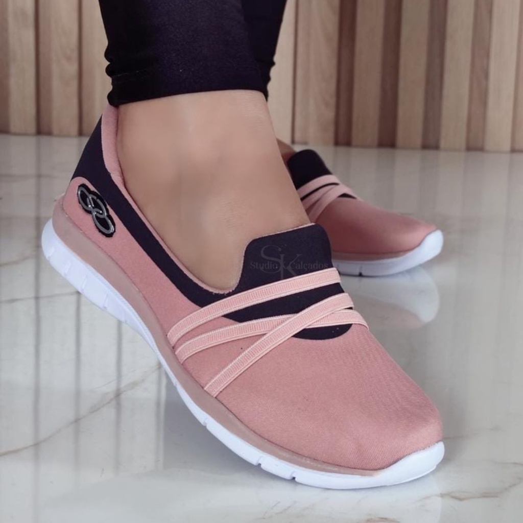 Tenis Sapatilha Confortavel Casual Trabalho feminino 40 Shopee