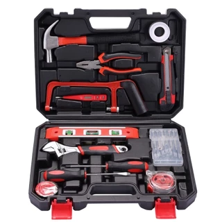Kit Jogo de ferramentas 19 Peças profissional titanium com maleta - JD019H