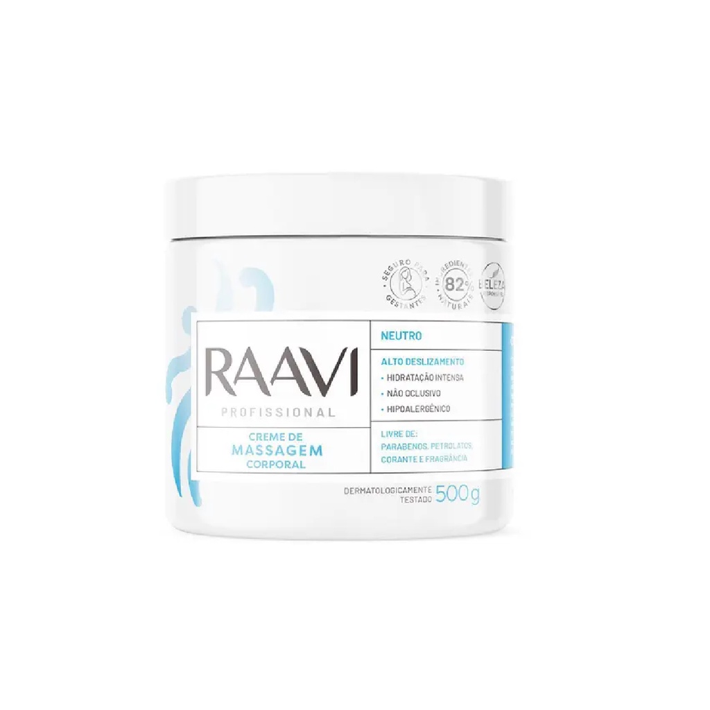 Imagem do produto Raavi Creme De Massagem Neutro Corporal 500g