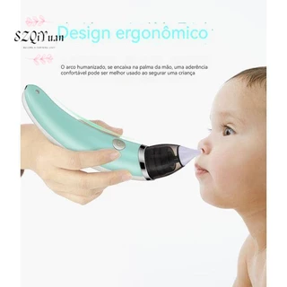 Aspirador Nasal Para Recém-Nascidos Higiênico Elétrico
