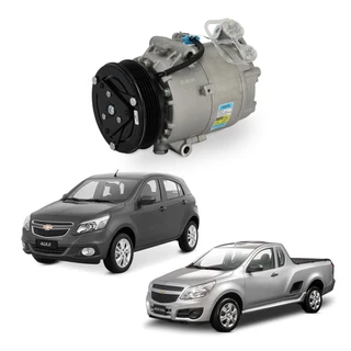 Compressor De Ar Condicionado Agile 1.4 Flex 2009 A 2015 Montana 2011 a 2022 - CS20078 - Original Delphi - Novo