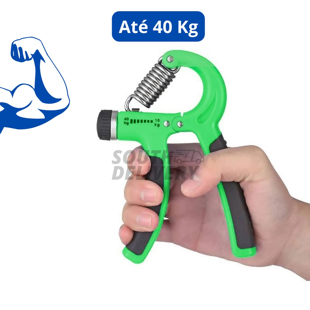 Hand Grip Crossfit Fisioterapia Fortalece Braços Punhos Mãos Mola