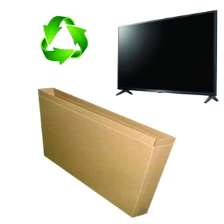 Caixa de papelão para Transporte de TV 43 polegadas Reforçadas LED Plasma LCD 100x60x15