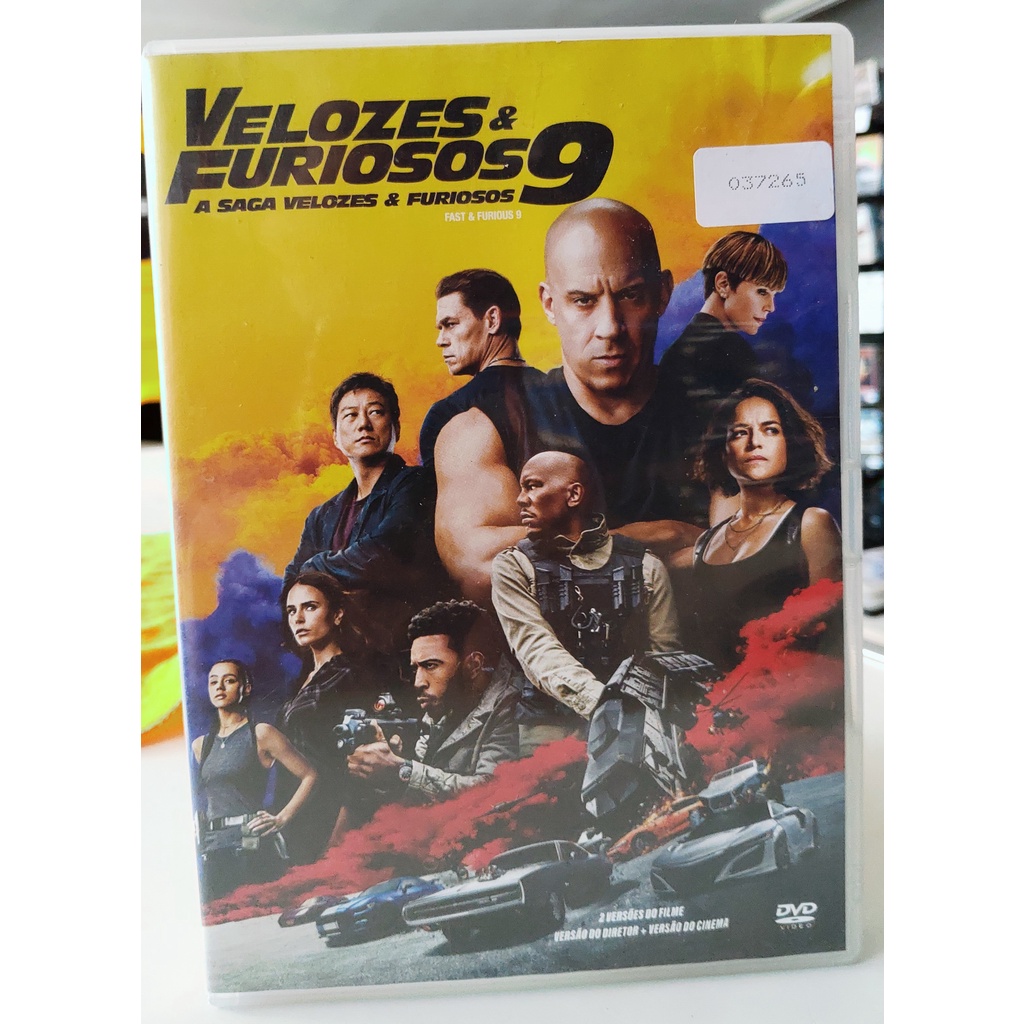 DVD Velozes e Furiosos 9 (Original) | Shopee Brasil