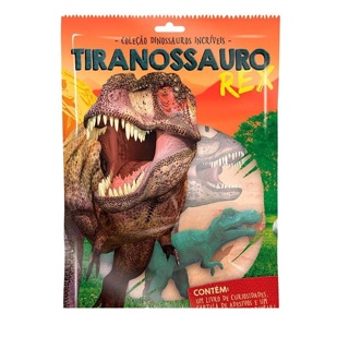 Kit Livro de Dinossauro e de Fóssil de Dente de Dinossauro para Escavar,  National Geographic - Dular