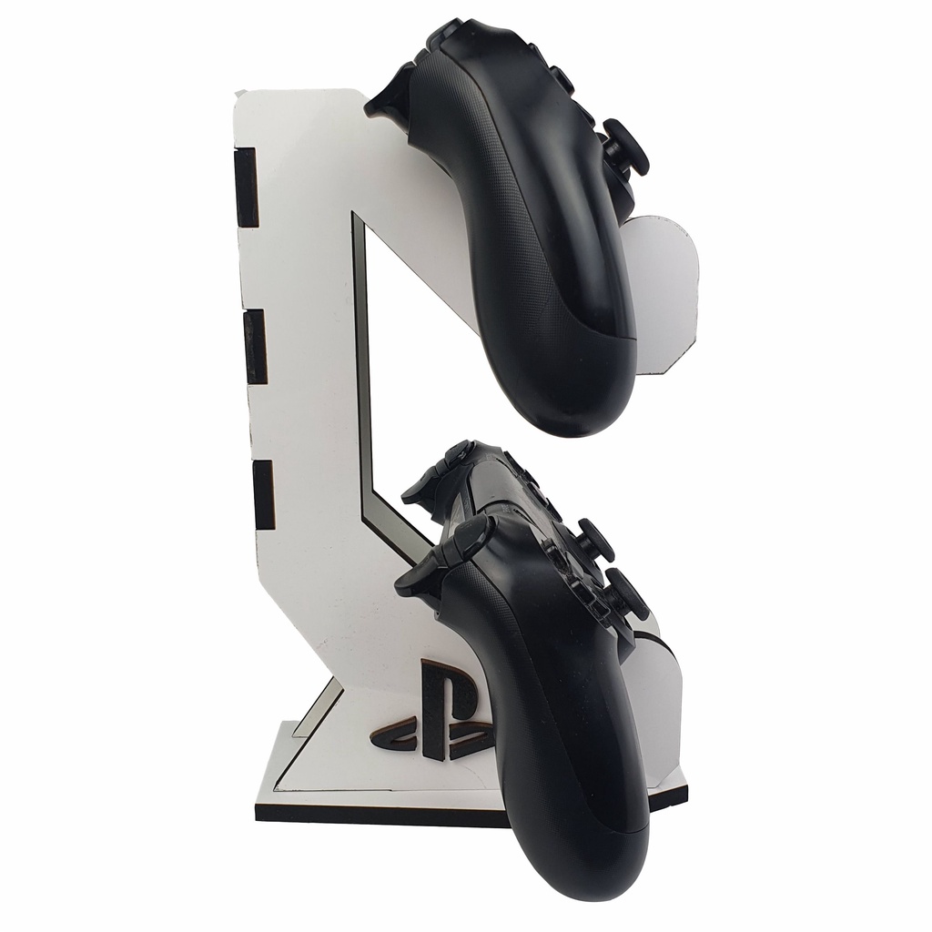 Suporte Para 2 Controles Playstation 5 Ps5 Apoio De Mesa Vn