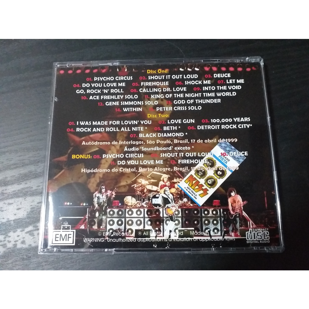 CD Kiss em Oferta | Shopee 2026