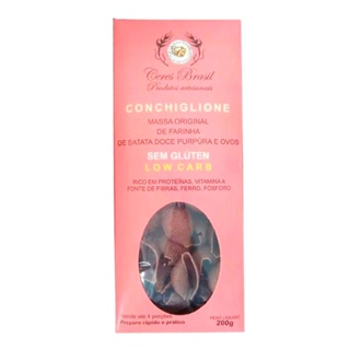 Macarrão sem Glúten Conchiglione Batata Doce Purpúra Ceres 200g