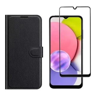 Capa Capinha Carteira + Película Para Galaxy A23 4g