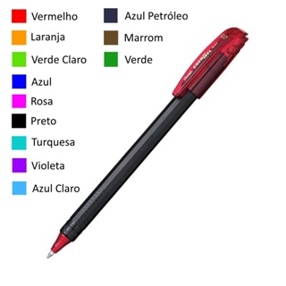 Caneta Gel PENTEL EnerGel Makkuro 0.7 mm